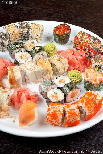 Image of sushi set