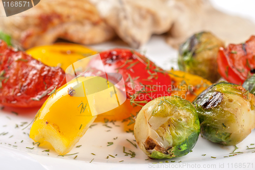 Image of grilled vegetables