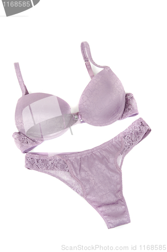 Image of purple lingerie