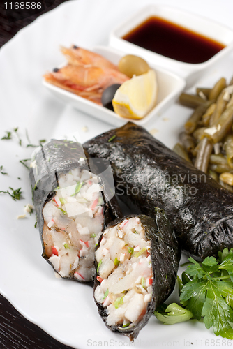 Image of tasty fish dish