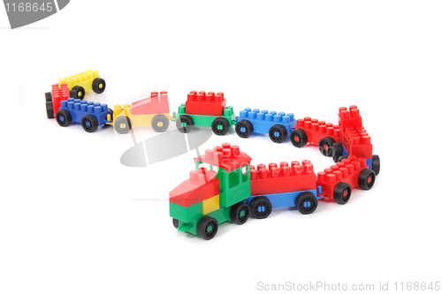 Image of plastic train