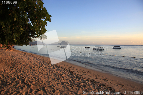Image of Beach in Mauritius 