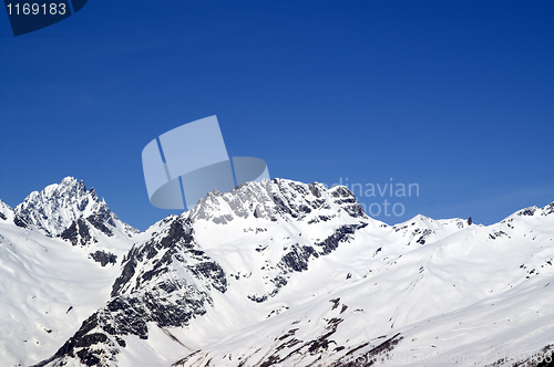 Image of Caucasus Mountains. Dombay