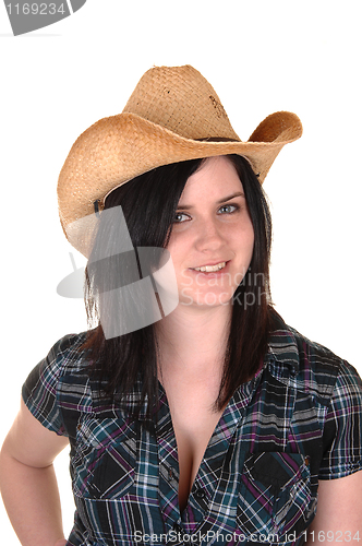 Image of Pretty cowgirl.