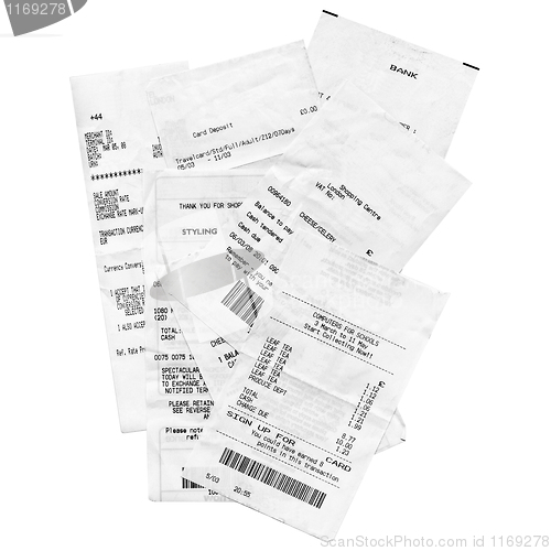 Image of Receipts