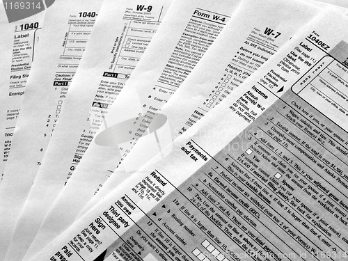 Image of Tax forms