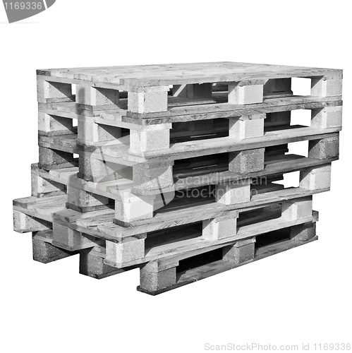 Image of Pallets isolated
