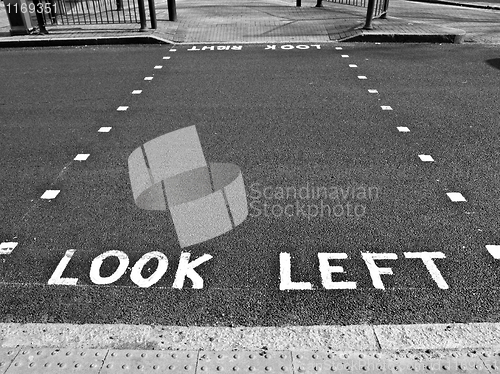 Image of Look left