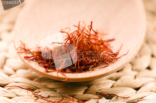 Image of safran. herbs and spices