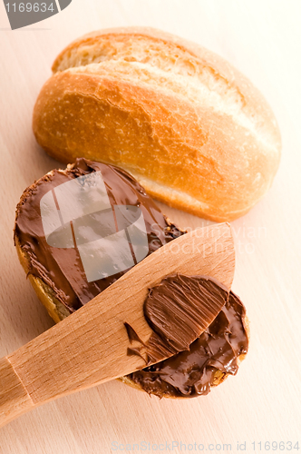 Image of Bread with chocolate