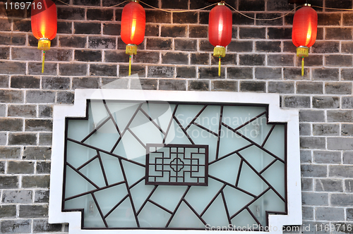 Image of Chinese old buildings details