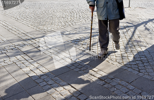 Image of Senior morning walk