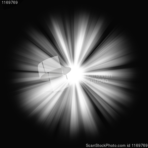 Image of Light Beams: shining star in the dark