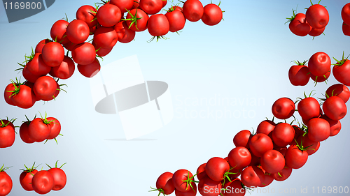 Image of Two Tomatoe Cherry streams