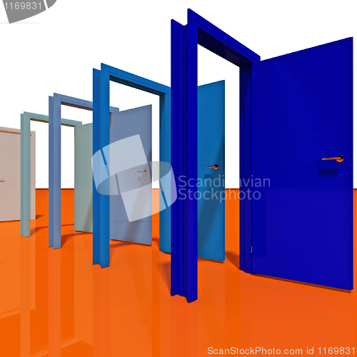 Image of door abstract