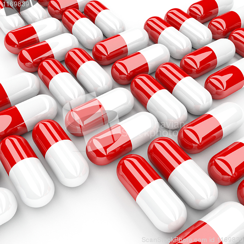 Image of pill background