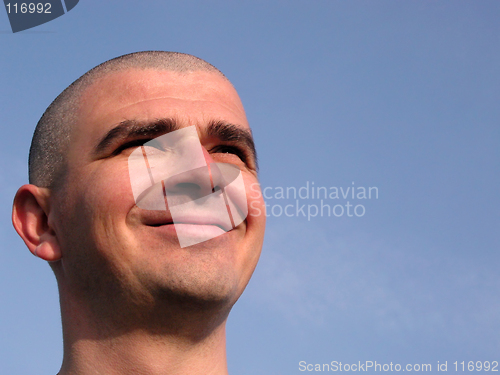 Image of Smiling man head