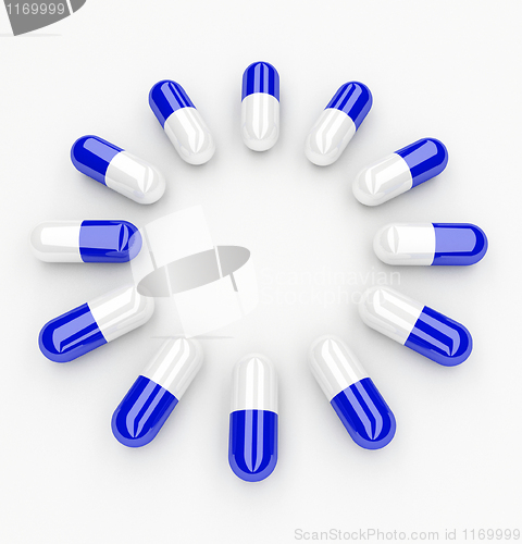 Image of ring of pills