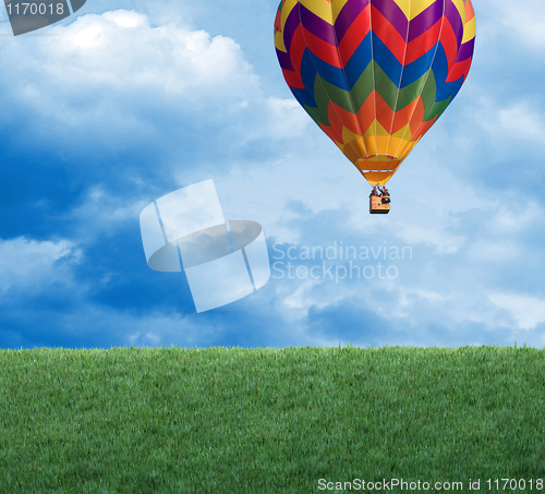 Image of grass and sky