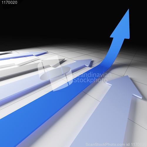 Image of financial graph metaphor