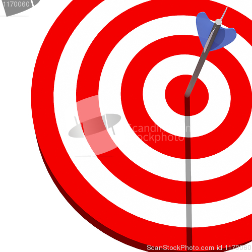 Image of target and arrow