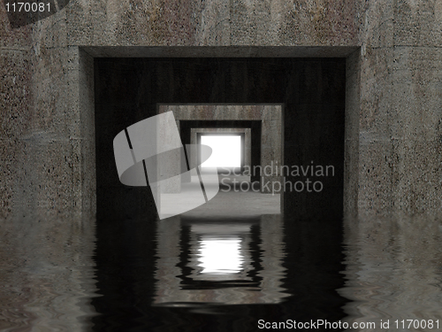 Image of tunnel background