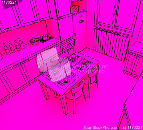 Image of kitchen background