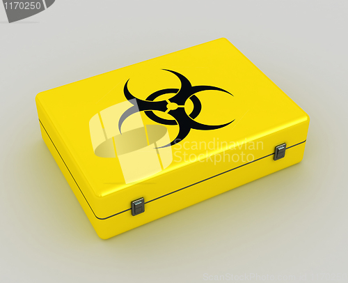 Image of biohazard background