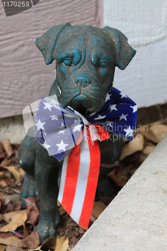 Image of Boxer Dog Statue