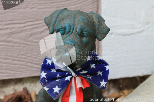 Image of Boxer Dog Statue