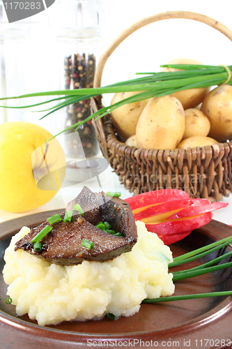 Image of fried liver
