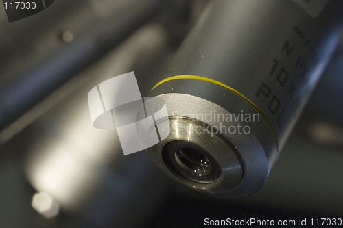 Image of 10x lens for microscope