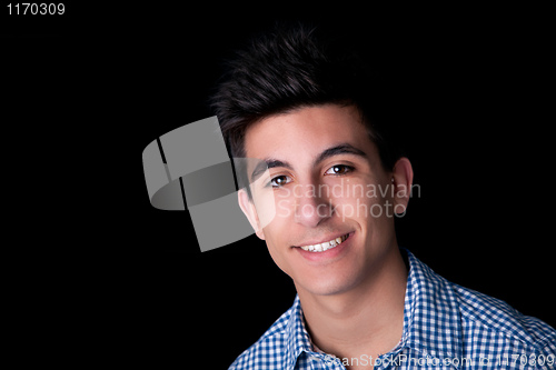 Image of Young Man Smiling