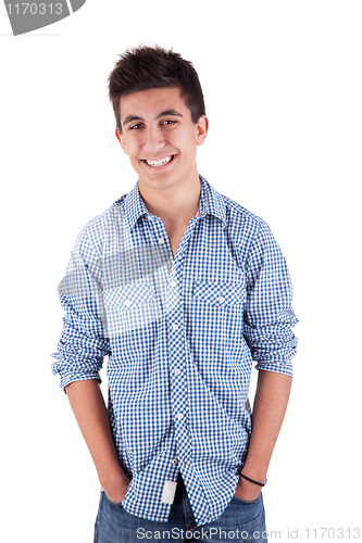 Image of Young Man Smiling