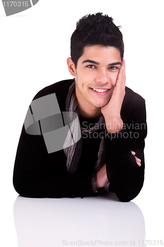 Image of Young Man Smiling