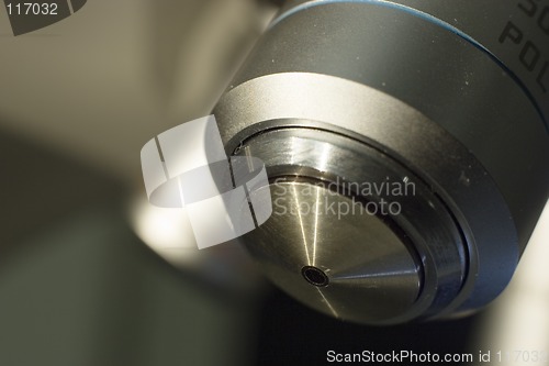 Image of 100x scientific lens