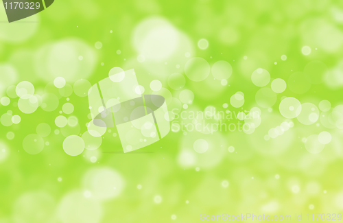 Image of Natural green blurred background