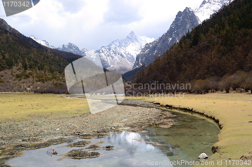Image of Snow mountains