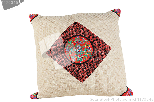 Image of Chinese traditional style pillow