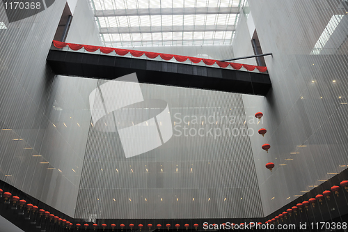 Image of Chinese modern building interior