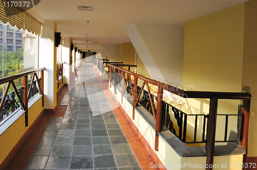 Image of Hotel hallway