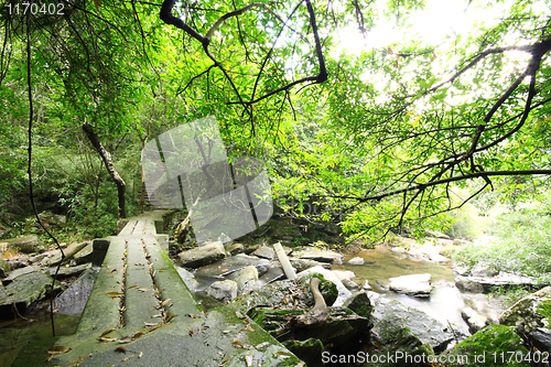 Image of River & Old stone bridge 