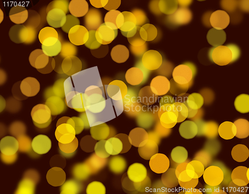 Image of bright bokeh background