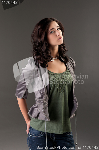 Image of young fashion woman