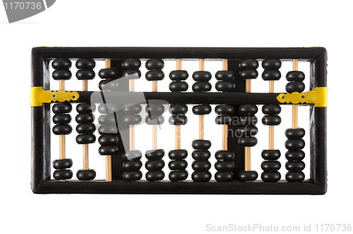 Image of Old wooden abacus