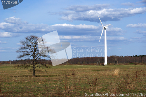 Image of Landscape with a propeller