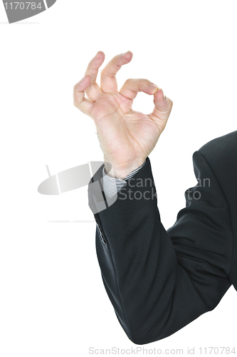 Image of Man giving okay sign