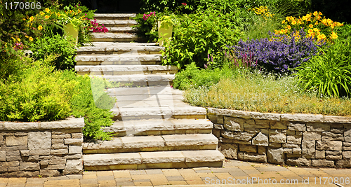 Image of Natural stone landscaping