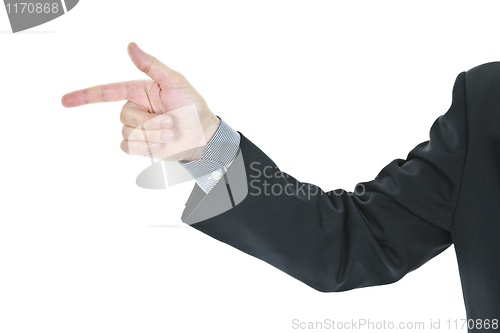 Image of Man pointing finger