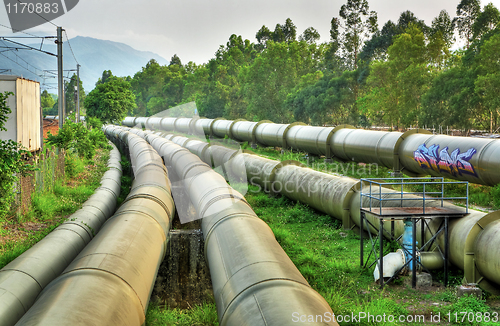 Image of industrial pipeline